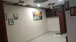 2bhk flat for rent with AC, bed, wardrobe.