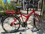 Red colour hercules cycle for sale