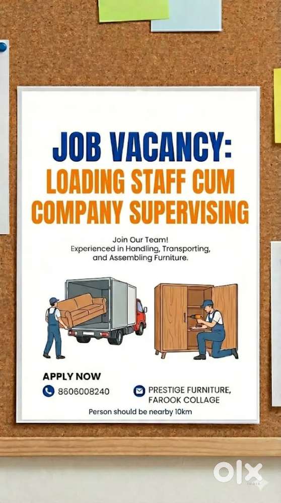 Loading staff cum supervisor
