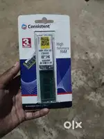 Consistent 1600 DDR3 8 GB (Single Channel) PC Dasktop (8GB DDR3)