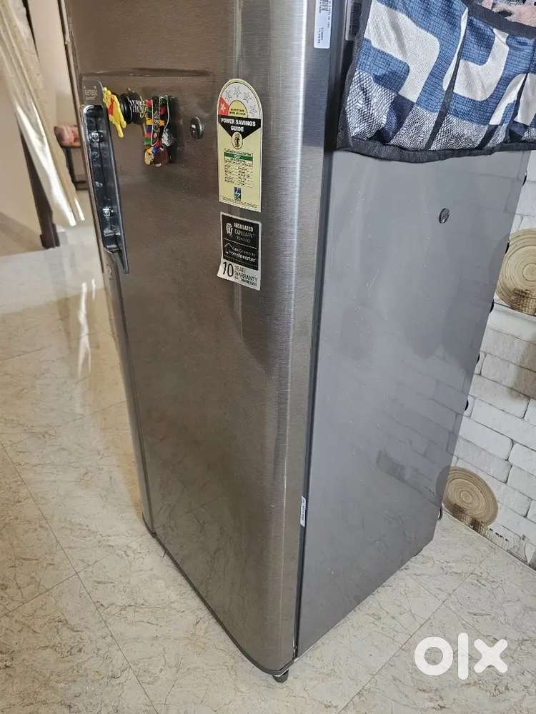 Whirlpool refrigerator single door 2 year old
