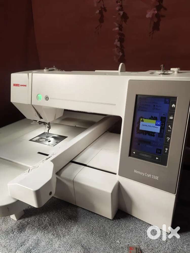 Usha 550 embroidery machine with warranty period