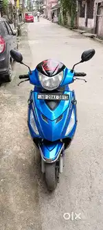 Well Maintained Scooty in Blue Colour