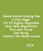 RENTAL INCOME BUILDING SALE IN FILM NAGAR