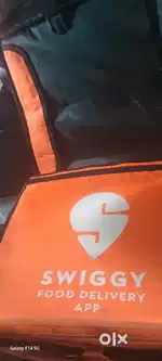 Zomato new bag Swiggy porter beg good condition