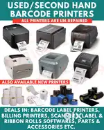 Barcode Label Printers, TSC, Zebra, Sato, Argox, Kores, TVSe Etc.