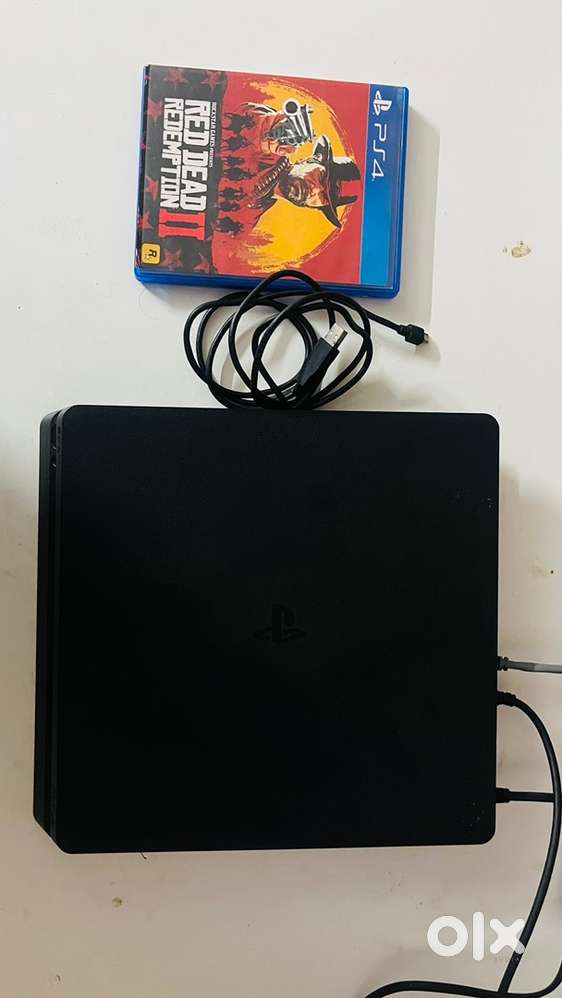 PS4 Slim 500GB + Red Dead Redemption 2 (Disc)