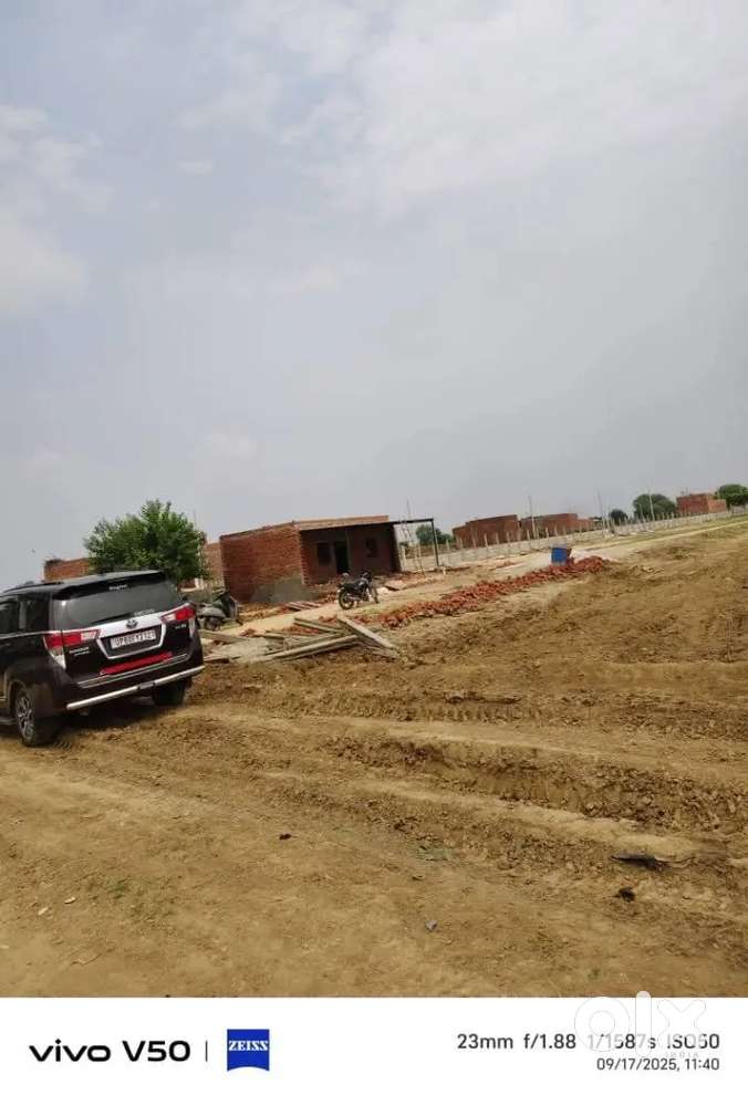 अमूल दूध डेरी जलसा खुर्दही बाजार से नजदीक प्लाट ले बैंक लोन सुविधा