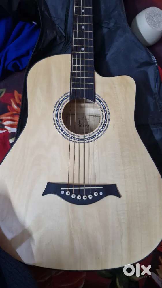 Guitar with strings