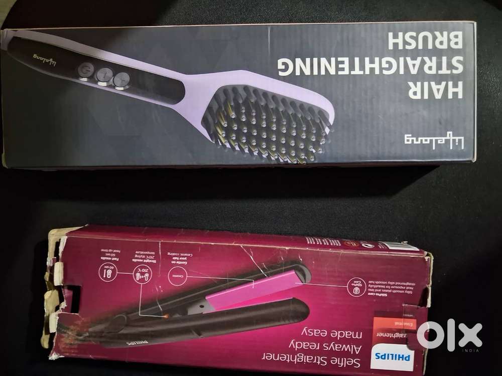Phillips Hair Straightener & Lifelong Hair Straightening Brush