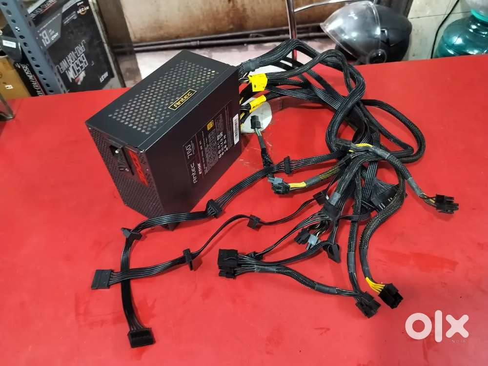 Antec 750W 80 plus gold power supply perfect working and new looking .