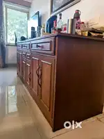 Wooden Bar cabinet/multipurpose cabinet