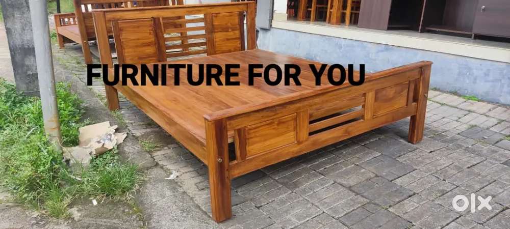 New Queen teak cot home Deliverey