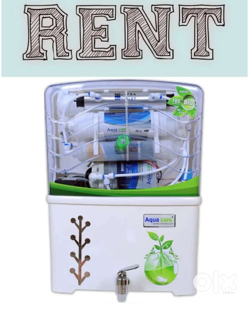 Water purifier available on rent