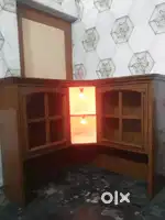 Corner Cabinet in new condition . Bagbani wooden