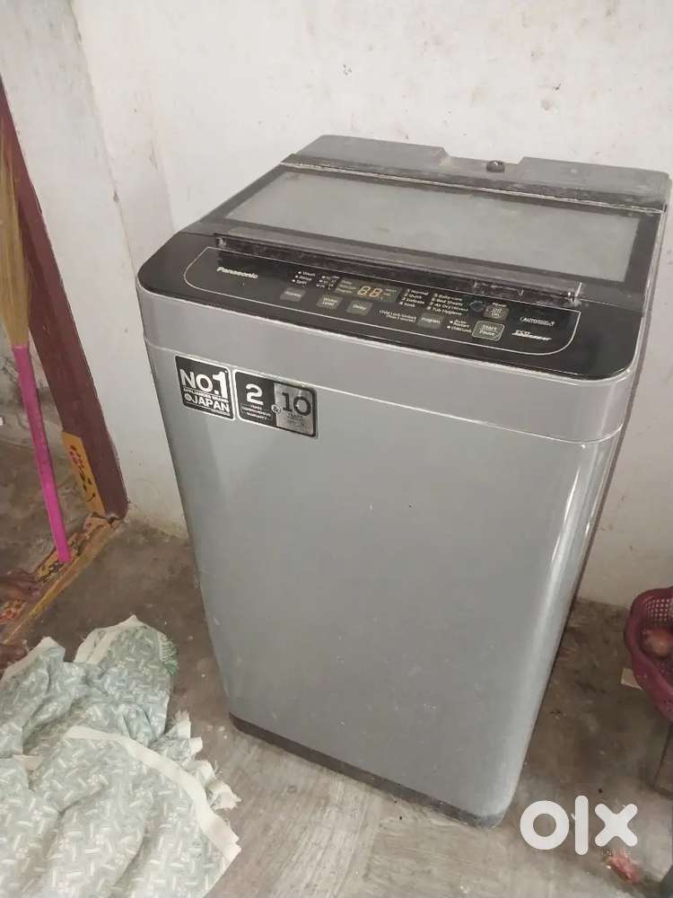 Panasonic washing mission with all details also warantey