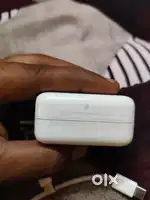Apple 30W adapter and C toC braided cable