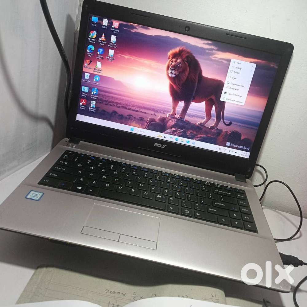 Acer laptop Intel Core i3 8th Gen