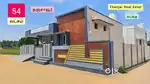 North east corner Full Furnished New House for sal in thanjavur