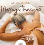 Female massage therapist