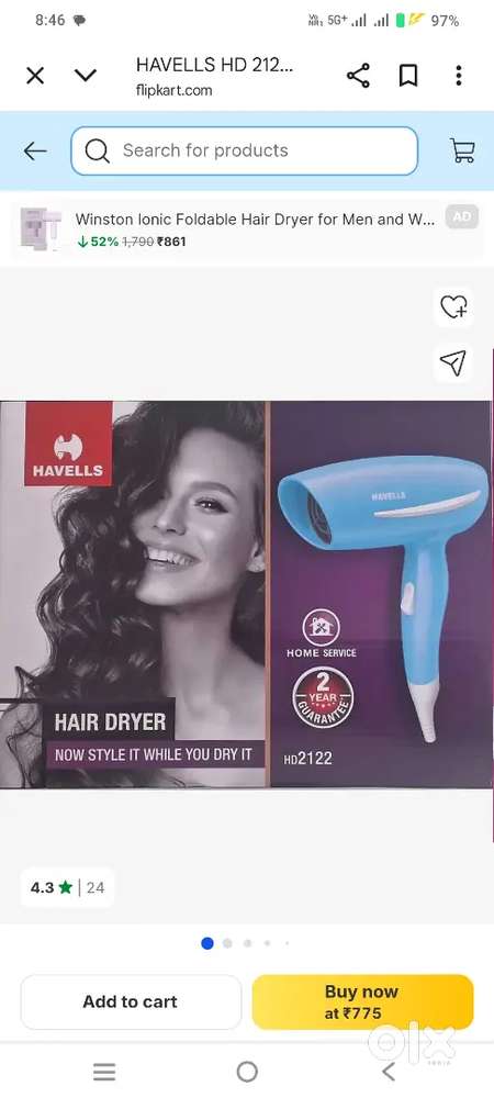 Havells Hairdyer
