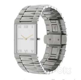 Titan Edge Metalic watch