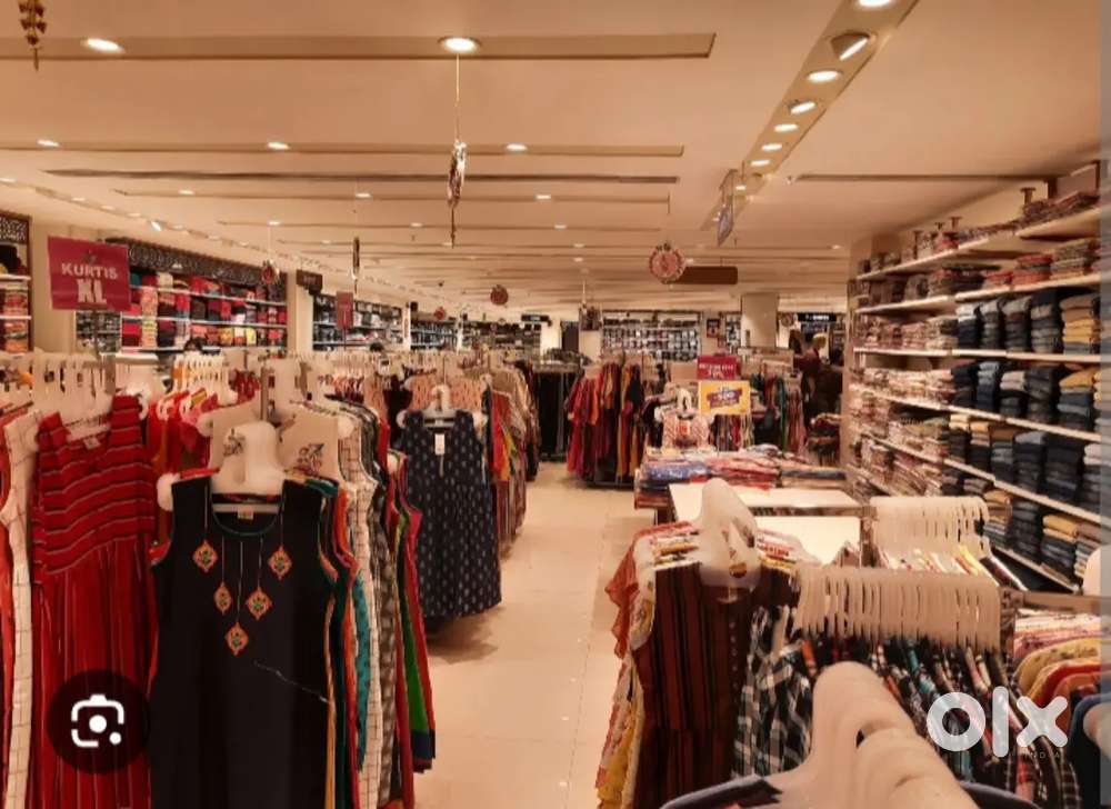 Shopping mall sales job