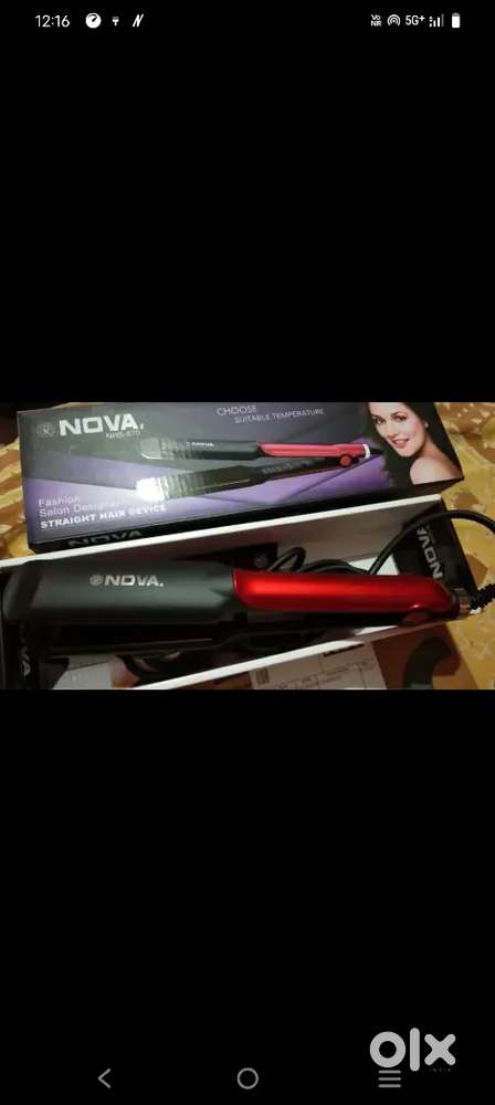 Nova hair straightener