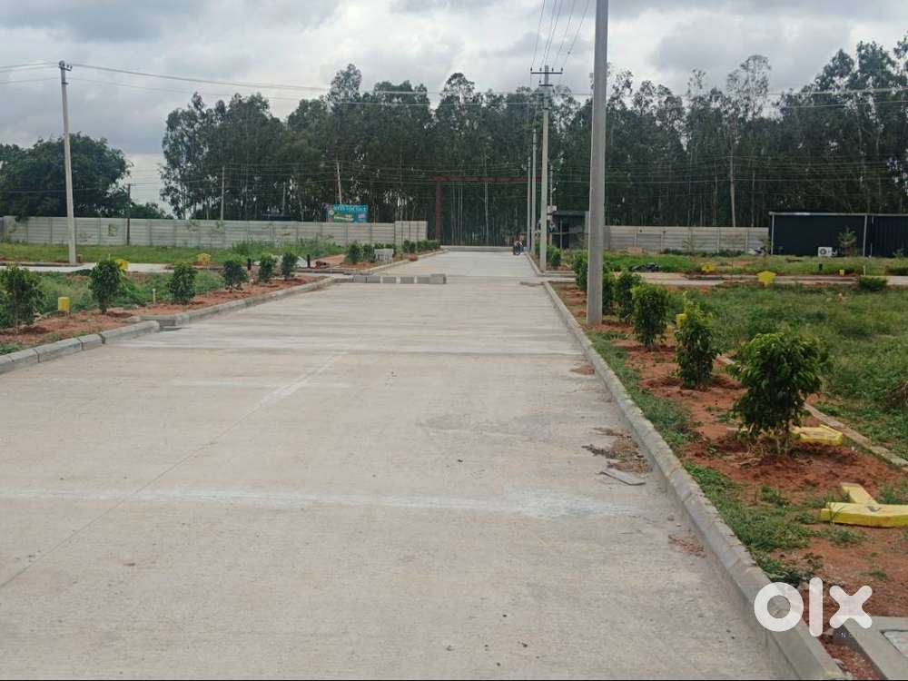 A Khata Plots for Sale Just Rs.1999/- Per SQFT Near North Bangalore