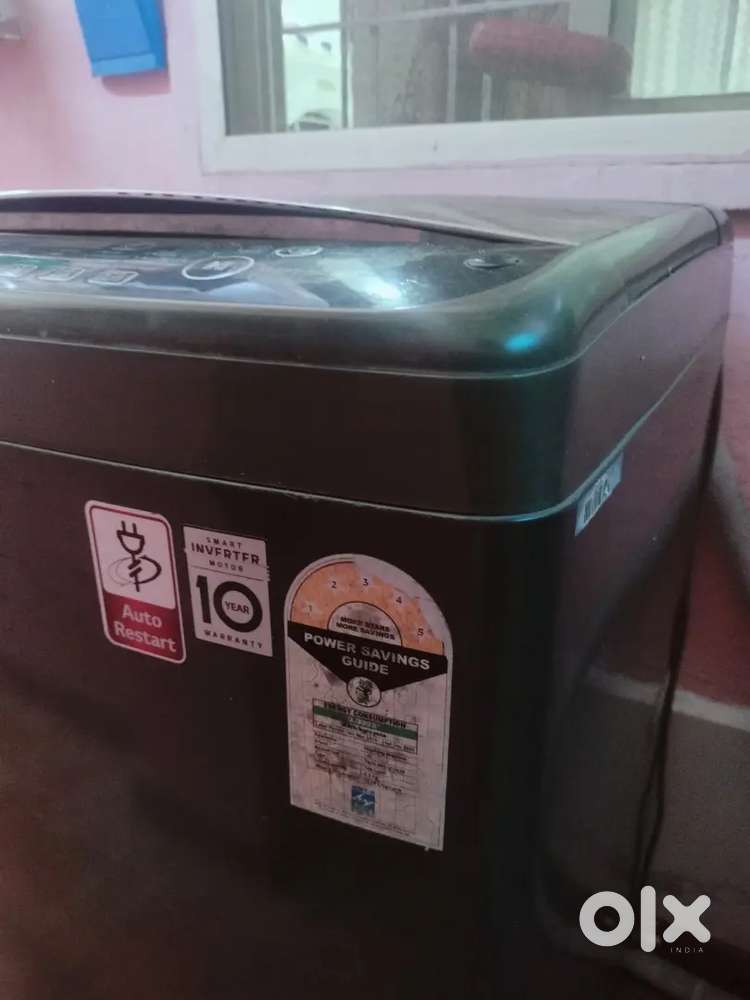 Lg fully automatic washing machine 8kg
