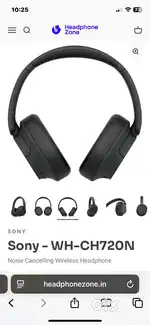 Sony - WH-CH720N Noise Cancelling Wireless Headphone