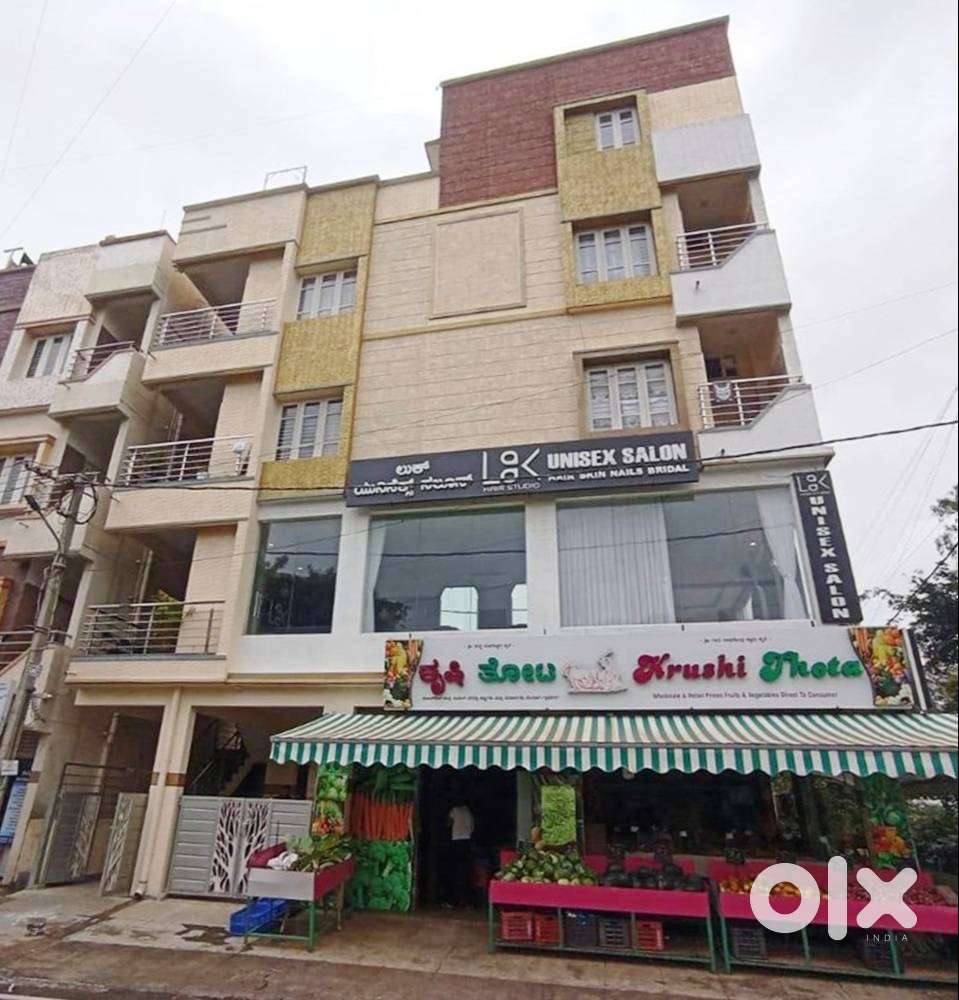 2 Lakh Rent income CORNER Semi-Commercial Building + LIFT @ JP NAGAR