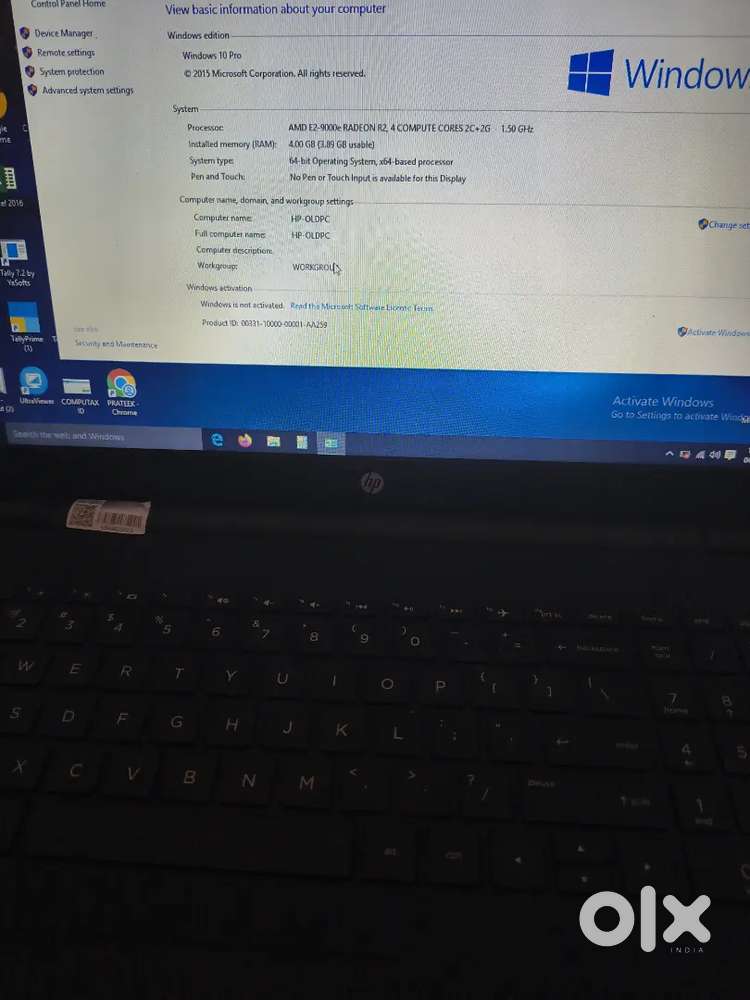 HP LAPTOP (SUPERB CONDITION) New battery