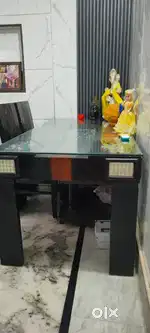Dining table with 6 chairs