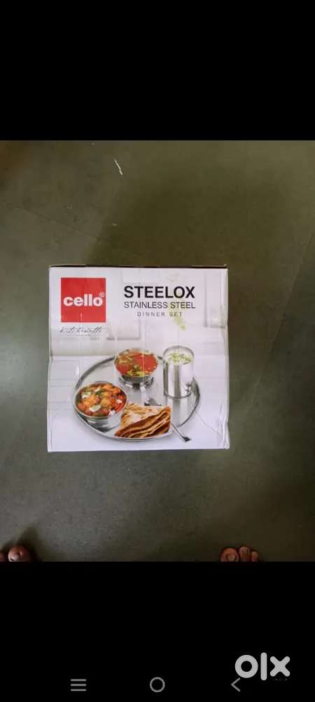 Cello stainless steel dinning set