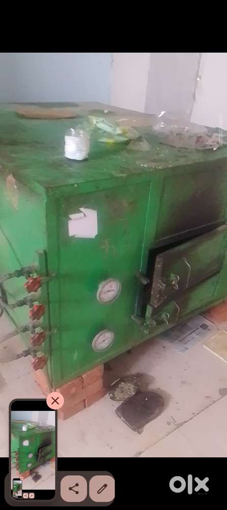 Gas oven 9 tray for cake base
