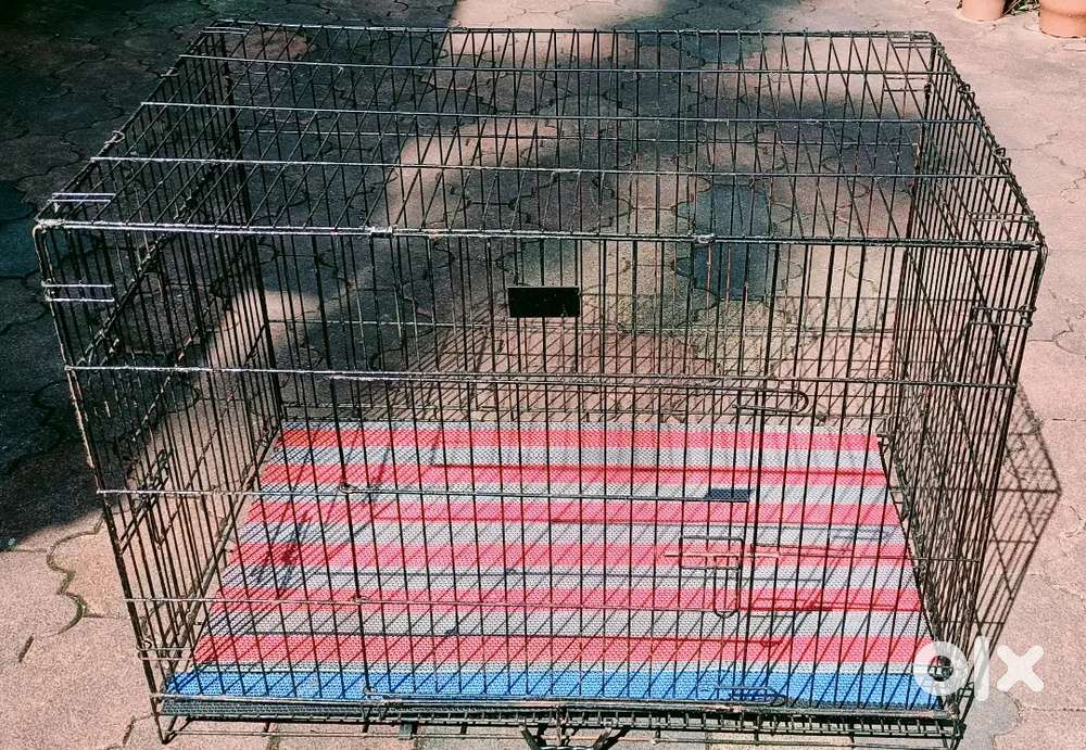 Dog / Cat  Foldable Cage with two tray available