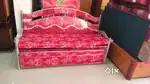 Stainless steel sofa cum bed NEW