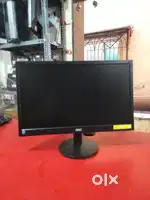 19 inch aoc led monitor perfect working and new looking condition