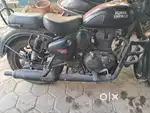 Royal Enfield  black matte Clasic 350