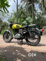 R Royal Enfield Electra converted into classic