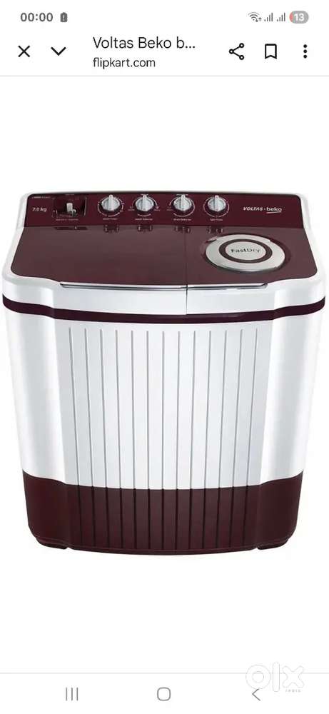 I want to sell my Voltas 8kg  semi automatic washing machine
