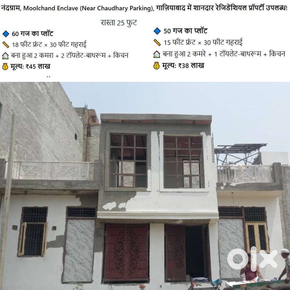 Premium Residential Property for Sale in Nandgram, Moolchand Enclave