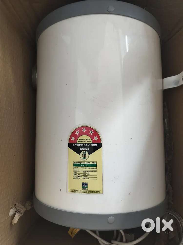 15 ltr storage gyser with 5 star rating