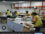Grocery werehouse packing