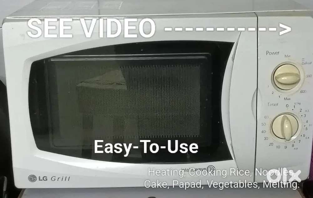 LG Microwave (White Colour)