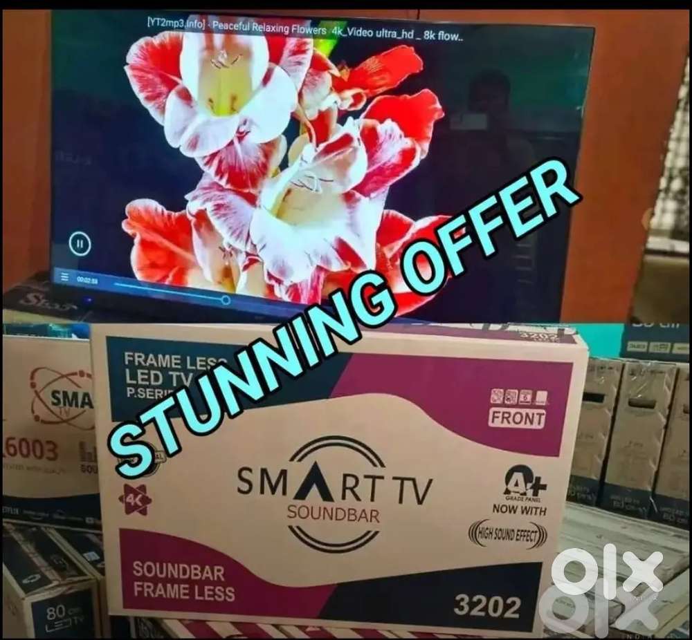 32 inch Full HD led tv #non smart 6500 and Android Smart 7500