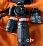 NIKON -3400D WITH TWO LENSE