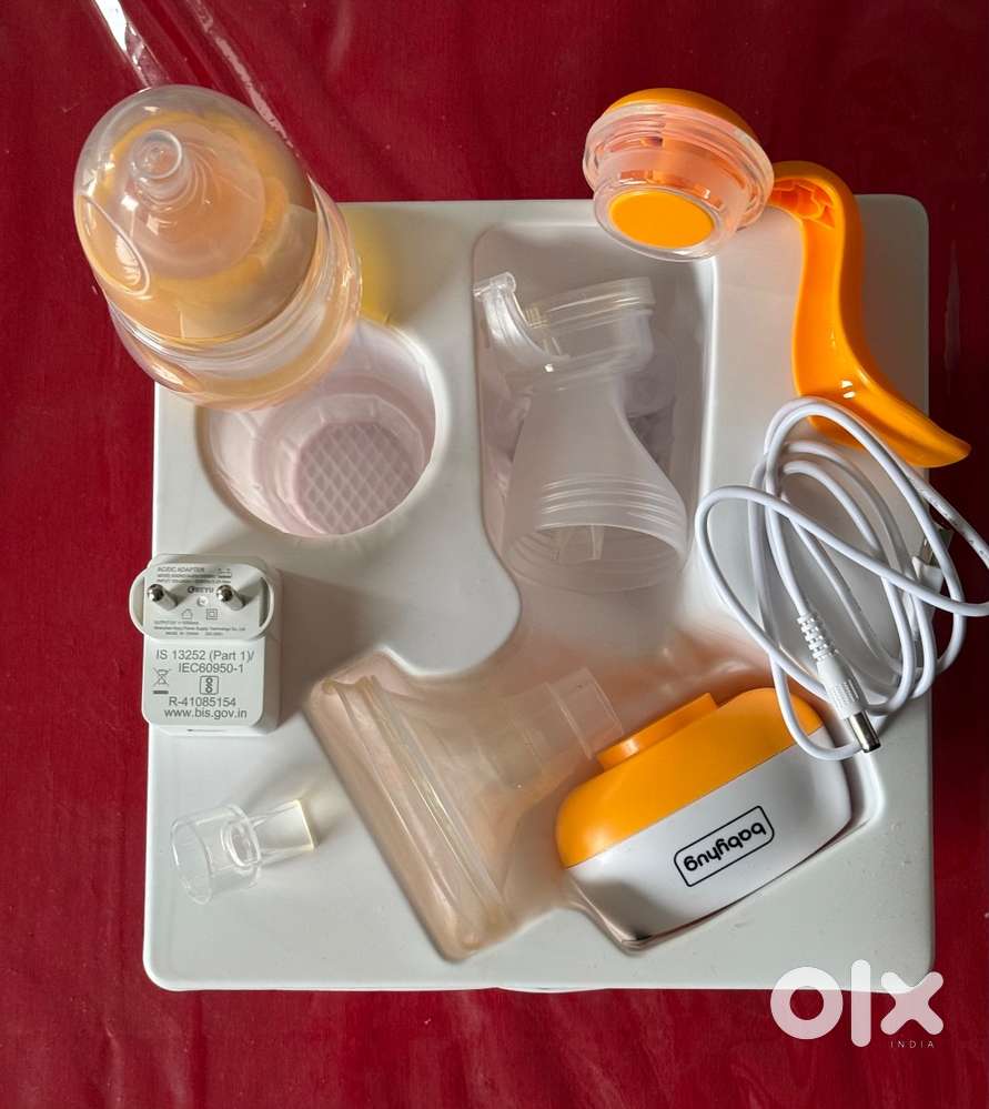 Babyhug Portable 2 in 1 Breast Pump Electric & Manual