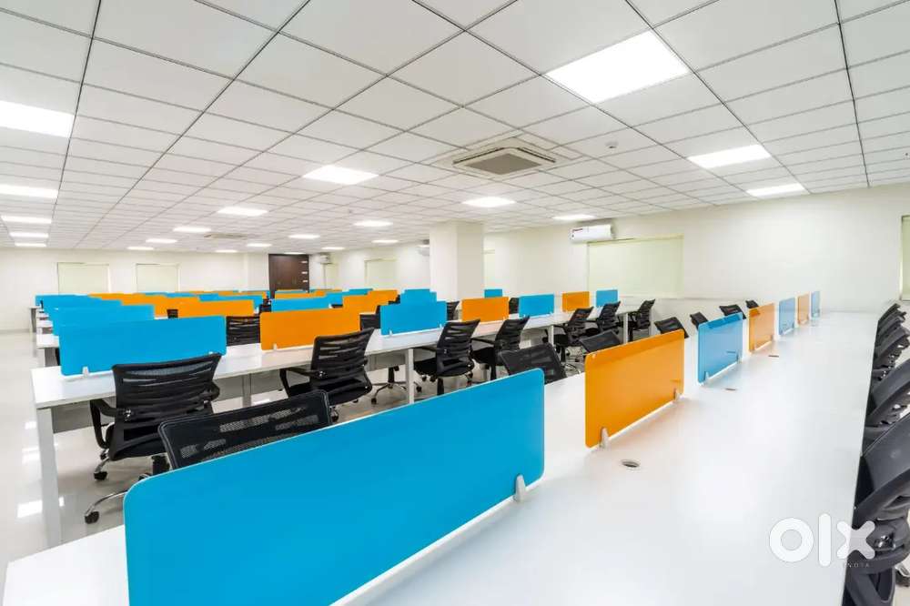 100 Workstation 3 Cabins 1 Conference plug and play office for Rent